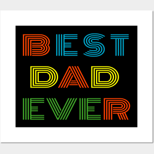 Best Dad Ever Vintage Posters and Art